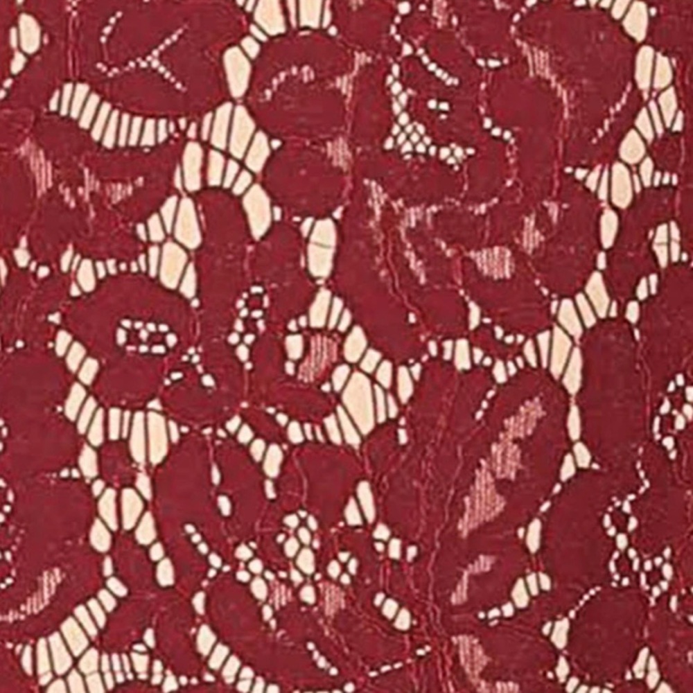 Donna Ricco Lace pattern A-Line Dress size 10
Burgundy And nude - Picture 7 of 12